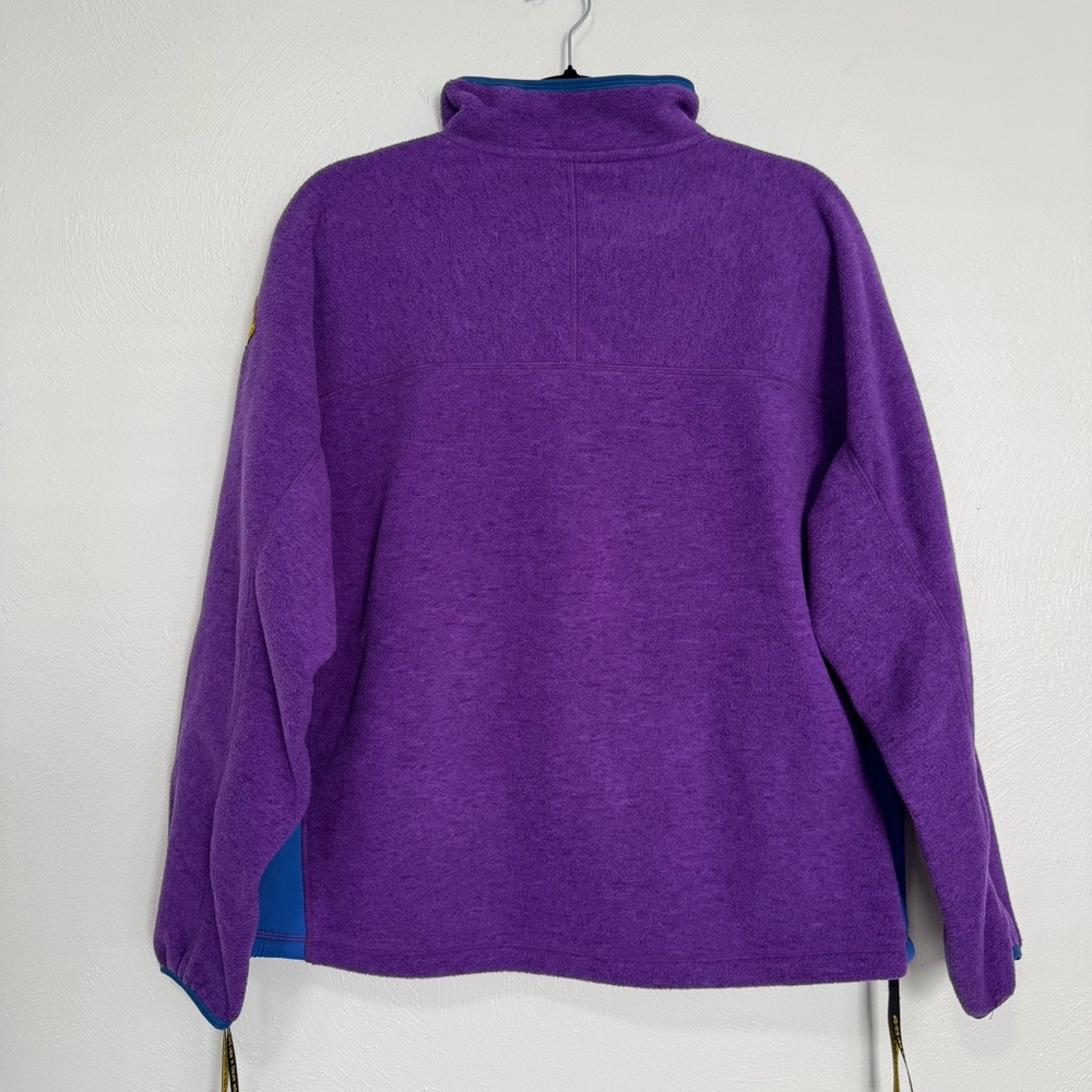 Outdoor Afro x REI‎ Co-Op Sweater Women's Large Purple Fleece Outdoor Athleisure - Picture 5 of 12